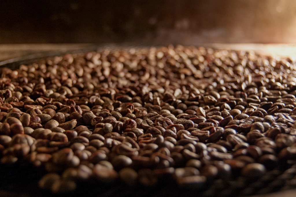 Profil palenia kawy, ciemny profil daje kawę o stosunkowo niskiej zawartości kofeiny i dużej goryczki. Ziarna są ciemne, prawie czarne o oleistej powierzchni.